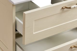 Тумба под раковину Акватон Леон H 80см дуб бежевый 1A187801LBPR0